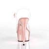 Pleaser - DELIGHT608 Ankle strap sandal - Transparent/Pink Product image